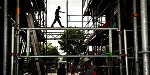 Et AMU-kursus i stilladsmontage på Københavns Tekniske Skoles afdeling i Glostrup.