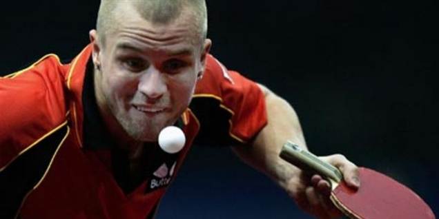 Michael Maze i stor bordtennis-triumf