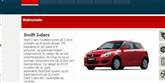 <span style='font-family: Arial; font-size: 15px; color: White;'>På en 10. pladsen kommer den lille, smarte Suzuki Swift, der blev solgt i 3391 eksemplarer sidste år.</span> <span style='font-family: Arial; font-weight: normal; font-size: 15px; color: #999999;'>Foto: Suzuki.dk/screenshot.</span>