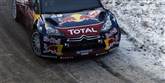 <span style='font-family: Arial; font-size: 15px; color: White;'>Sebastien Loeb og co-pilot Daniel Elena i et sving.</span> <span style='font-family: Arial; font-weight: normal; font-size: 15px; color: #999999;'>Foto: Laurent Cipriani/AP / POLFOTO</span>