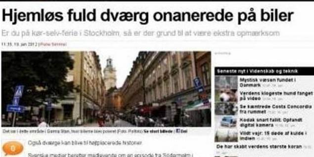 Danske medier fuppet af falsk dværgpenis