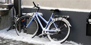 Hård nattefrost kan sabotere cykelturen til skole eller arbejde.