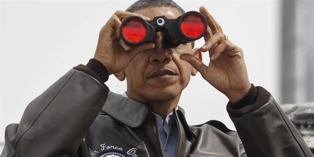 Se Obama tjekke de røde ud og Helle T i Seoul
