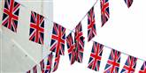 <span style='font-family: Arial; font-size: 15px; color: White;'>Ligesom ved prins Williams og Kate Middletons bryllup, er hele London farvestrålende af flag og pynt.</span> <span style='font-family: Arial; font-weight: normal; font-size: 15px; color: #999999;'>Foto: AP Photo/Scott Heppell / POLFOTO</span>