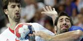 <span style='font-family: Arial; font-size: 15px; color: White;'>Her kæmper Frankrigs Nikola Karabatic og Kroatiens Marko Kopljar i semifinalen under OL.</span> <span style='font-family: Arial; font-weight: normal; font-size: 15px; color: #999999;'>Foto: AP/Matthias Schrader / POLFOTO</span>