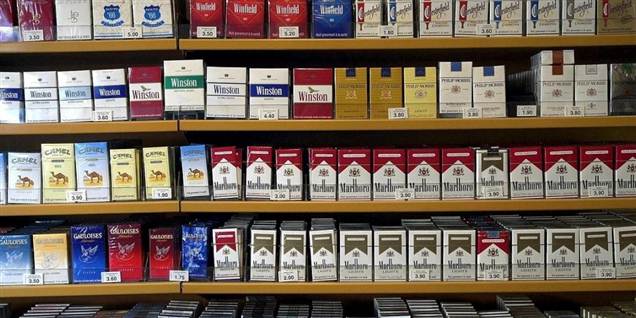 Grimme cigaretpakker på vej til Danmark