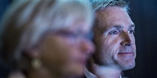 Pia Kjærsgaard og Kristian Thulesen Dahl på Dansk Folkepartis årsmøde i Herning.