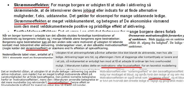 Dokumentation: Sådan skræmmer man arbejdsløse