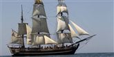 <span style='font-family: Arial; font-size: 15px; color: White;'>Sandy har desuden kostet dette pragteksemplar af et sejlskib livet. Skibet er bl.a. kendt fra en af pirates of the caribbean-filmene.</span> <span style='font-family: Arial; font-weight: normal; font-size: 15px; color: #999999;'>Foto: AP/Mark Duncan / POLFOTO</span>