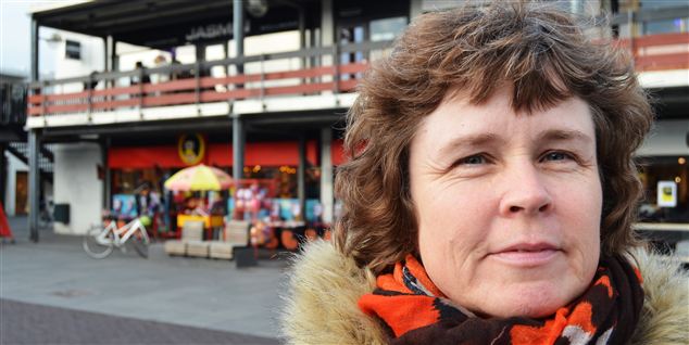 Her er Solvej! Hun har ikke en reje til nytår