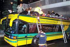 Der blev sendt knap 20 ambulancer til ulykken ved Kippelsbro i 2001.