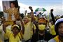 Demonstranter stopper flytrafikken i Thailand