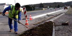 Ulykken skete september forrige år på et motorvejsbyggeri mellem Kliplev og Sønderborg.
