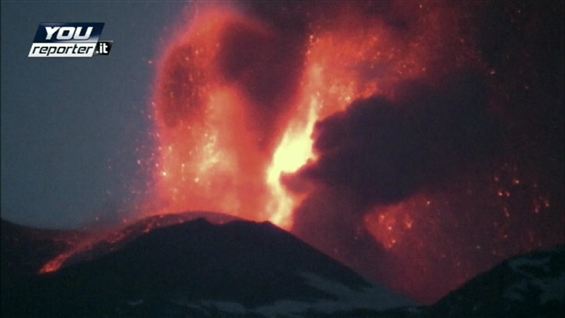 Se billederne: Vulkanen Etna går i udbrud