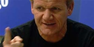 Det blev for meget for Gordon Ramsay, da han skulle forsøge at redde Amy's Baking Company i et afsnit af Ramsays Køkkenmareridt.