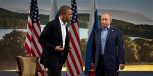 Stemningen er anspændt mellem USAs præsident Barack Obama and Ruslands præsident Vladimir Putin.