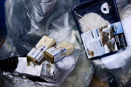 Flere unge leder efter gratis mad i skraldespanden