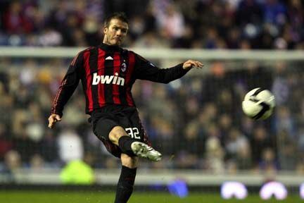 AC Milan må opgive Beckham