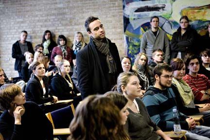 Studerende blokerer Roskilde Universitet
