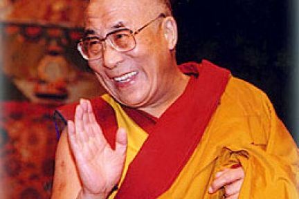 Løkke tager imod Dalai Lama