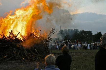Ingen brandpanik trods Sankt Hans aften