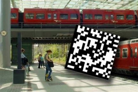 Ny dille: Scan stregkoder i toget