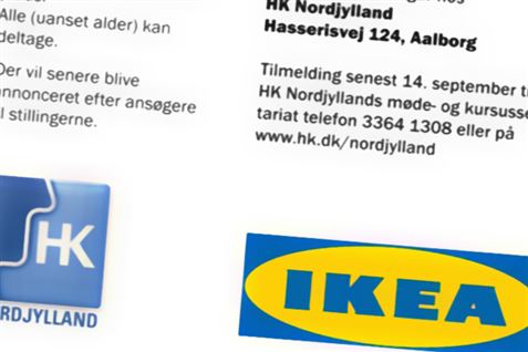 HK betaler Ikeas hvervekampagne