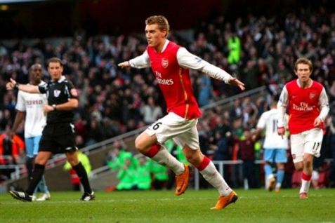 Bendtner scorede i Champions League