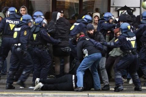 Politiet anholdte de forkerte