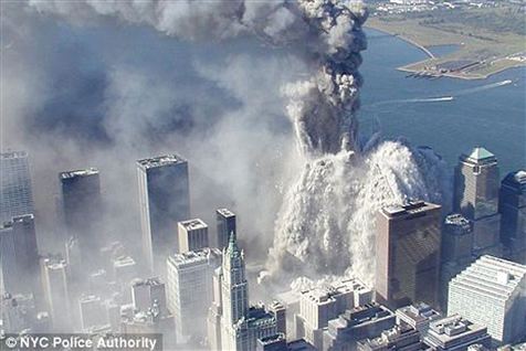 Politiets helikopter var den eneste, der havde lov at flyve over New York under angrebet  <b>Greg Semendinger</b>