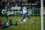 OB missede førstepaldsen i aftenens kamp mod FC Midtjylland.