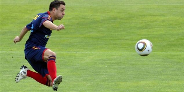 Xavi slutter i karrieren i Barca