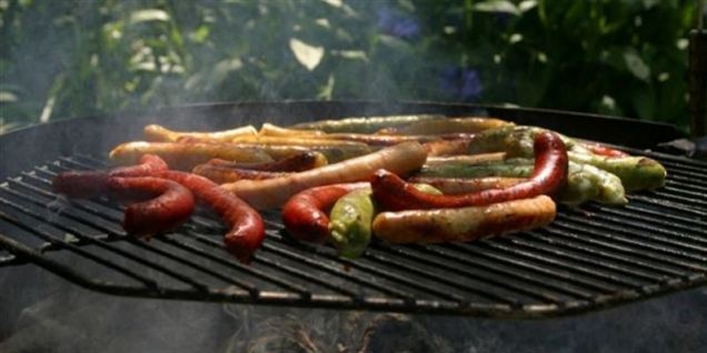 Fandt vorte i grillpølse