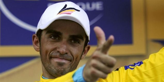 Talte Contador over sig?