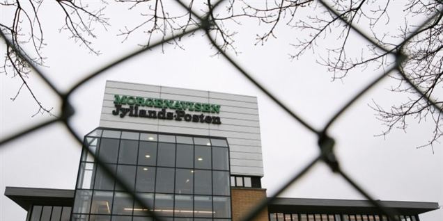 Bombemand gik efter Jyllandsposten