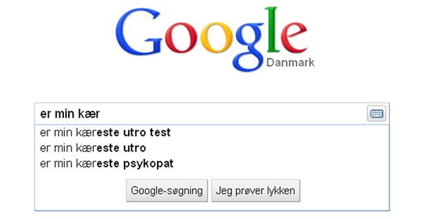 Google hjælper: Hvordan kysser man?