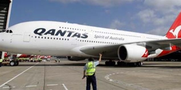 Endnu et Qantas-fly nødlander