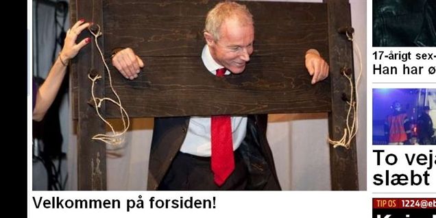 Velkommen på forsiden, Bent Falbert