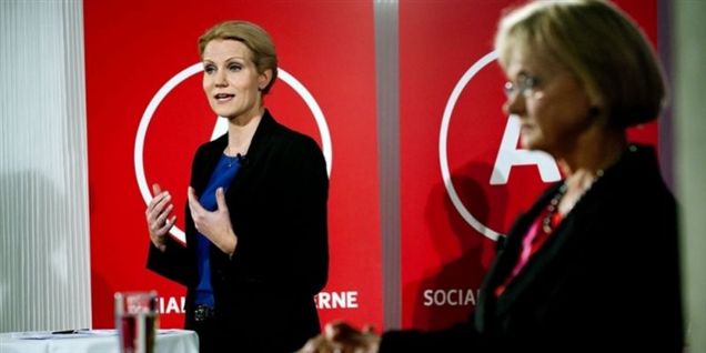 Helle, Pia og Brian har glemt at rydde sne