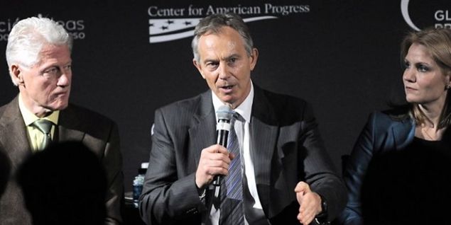 Helle T. charmerer Clinton og Blair