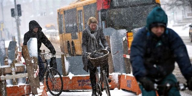 Den hårde vinter redder vores liv