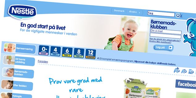 Fødevaregigant blæser på påbud om børnemad