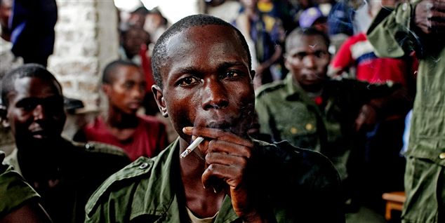 Soldater bruger systematisk voldtægt i DR Congo. Her er Sido Bizinungu, der sammen med 9 andre soldater blev idømt 20 års fængsel i sidste uge for voldtægt