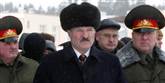 <span style='font-family: Arial; font-size: 15px; color: White;'>ALEKSANDR LUKASHENKO fra Hviderusland: Denne diktator holder sit land i et jerngreb med brutal magt. Han går under den lidet flatterende titel 'Europas sidste diktator'. Han har en hemmelig politimagt kaldet KGB. 
Antal år på diktator-tronen: 16</span> <span style='font-family: Arial; font-weight: normal; font-size: 15px; color: #999999;'>Foto: AP / POLFOTO</span>