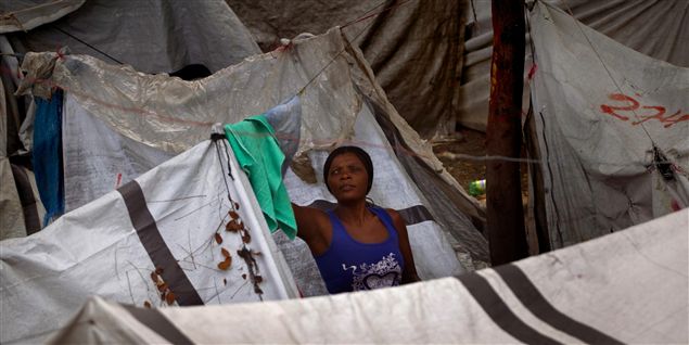 Benhårdt liv for de ramte i Haiti