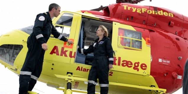 Ny lægehelikopter i luften snart