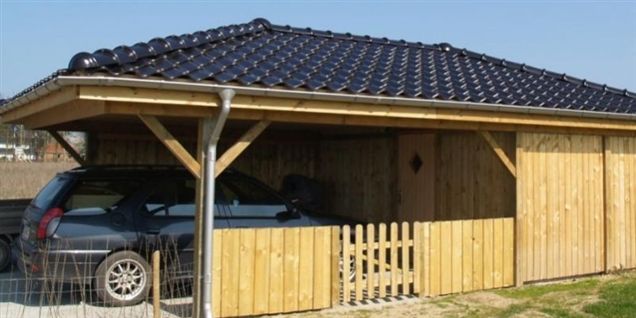 Byg en carport uden papirbøvl