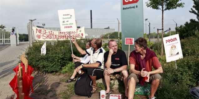 CSC-blokade - nu også om natten
