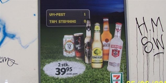 Dunkel stemning redder smart sprutreklame
