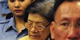 <span style='font-family: Arial; font-size: 15px; color: White;'>Ieng Thirith var socialminister i Khmer Rouge regeringen og anklaget for krigsforbrydelser.</span> <span style='font-family: Arial; font-weight: normal; font-size: 15px; color: #999999;'>Foto: AP Photo/Extraordinary Chambers in the Courts of Cambodia, Mark Peters</span>
